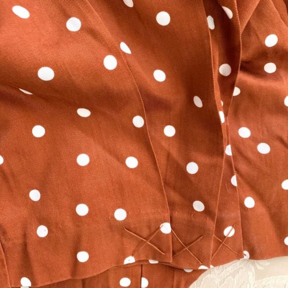 Stylish Brown Polka Dot Pants - Picture 11 of 15